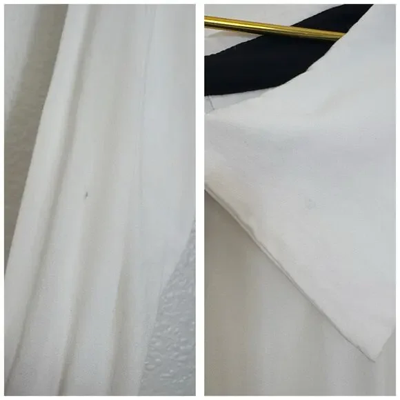 Staud Palladium Jumpsuit Sz 0 Off Shoulder Straight Leg Minimalist Quiet Luxury - Picture 8 of 13